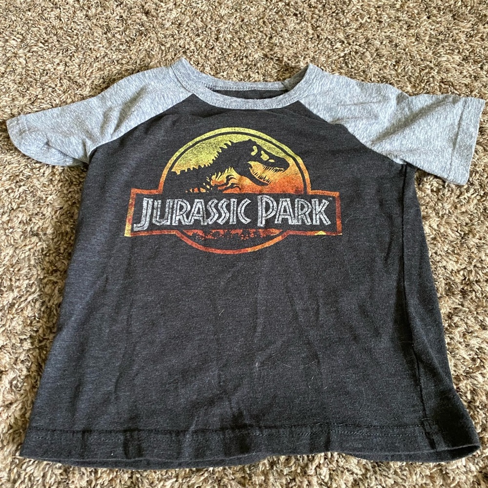 4T Jurassic Park tshirt